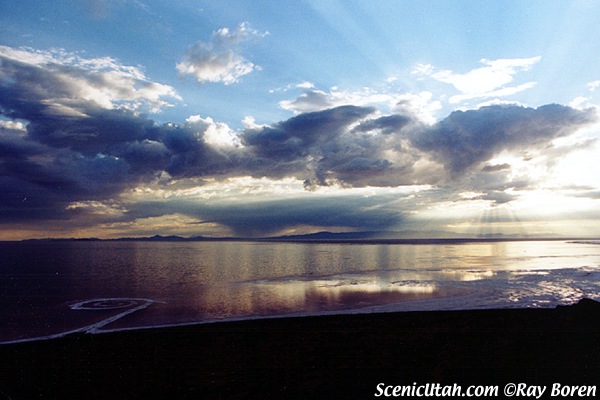 Spiral Jetty Sunset
