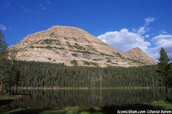 Bald Mountain from Mirror Lake