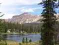 Hayden Peak from Bonnie Lake