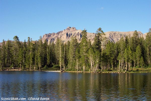 Hayden Peak from Mirror Lake