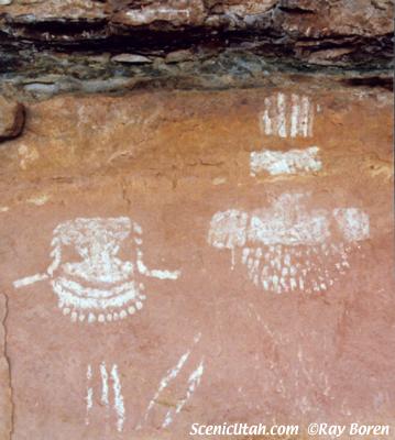 Rock Art - 9 Faces Panel Detail